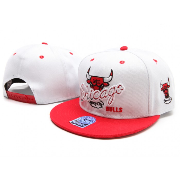 Chicago Bulls 47Brand Snapback Hat NU02