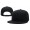 Black Scale Snapback Hat #05