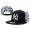 MLB New York Yankees NE Snapback Hat #123