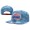 NBA Los Angeles Clippers MN Acid Wash Denim Snapback Hat #16