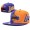NBA Los Angeles Lakers M&N Strapback Hat id21