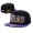 NBA Los Angeles Lakers NE Snapback Hat #80