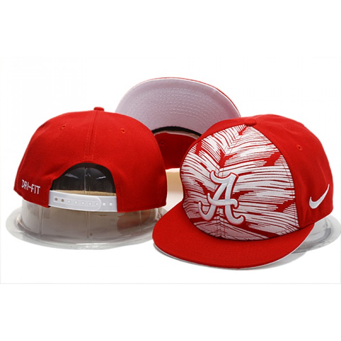 NCAA Alabama Crimson Tide Snapback Hat #01