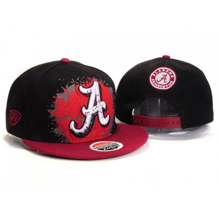 NCAA Alabama Crimson Tide Z Snapback Hat #01