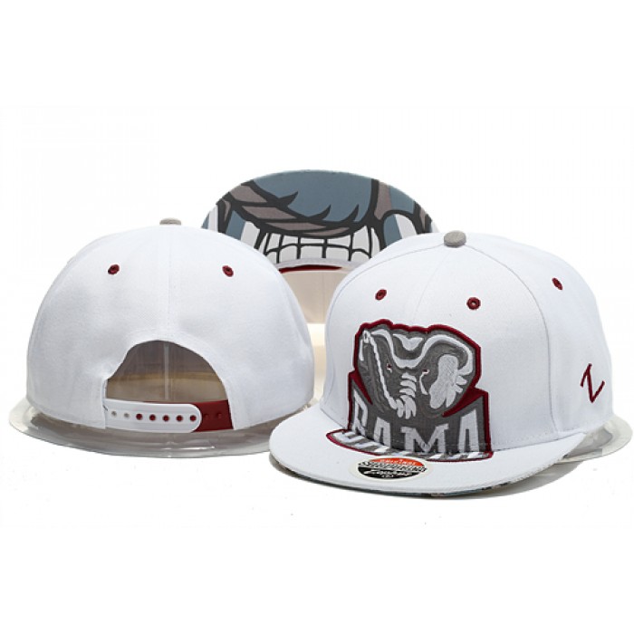 NCAA Alabama Crimson Tide Z Snapback Hat #07