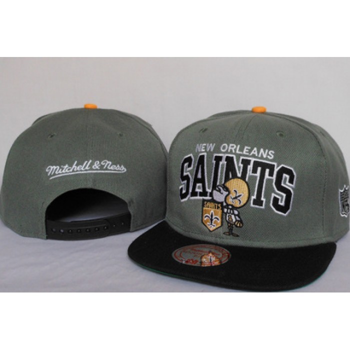 NFL New Orleans Saints M&N Snapback Hat NU09