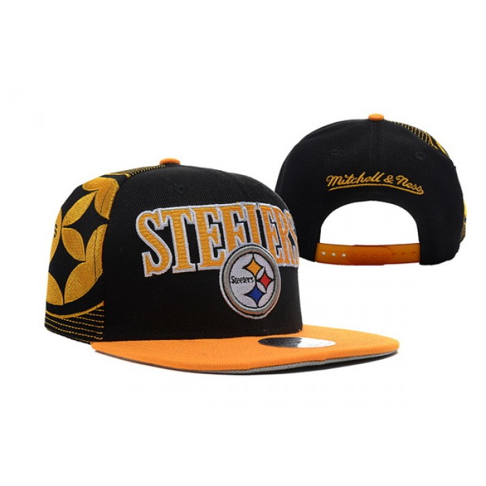 NFL Pittsburgh Steelers M&N Snapback Hat NU10