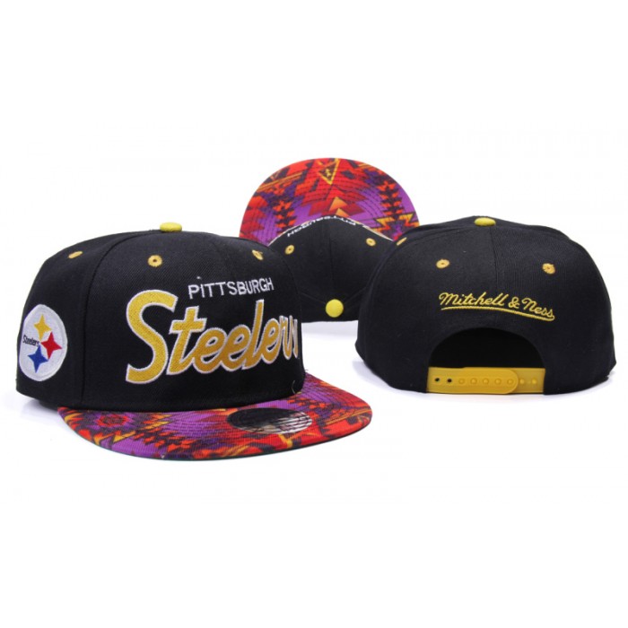 NFL Pittsburgh Steelers M&N Snapback Hat id11
