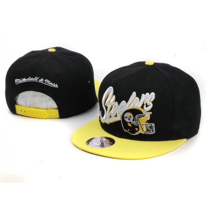 NFL Pittsburgh Steelers M&N Snapback Hat NU03