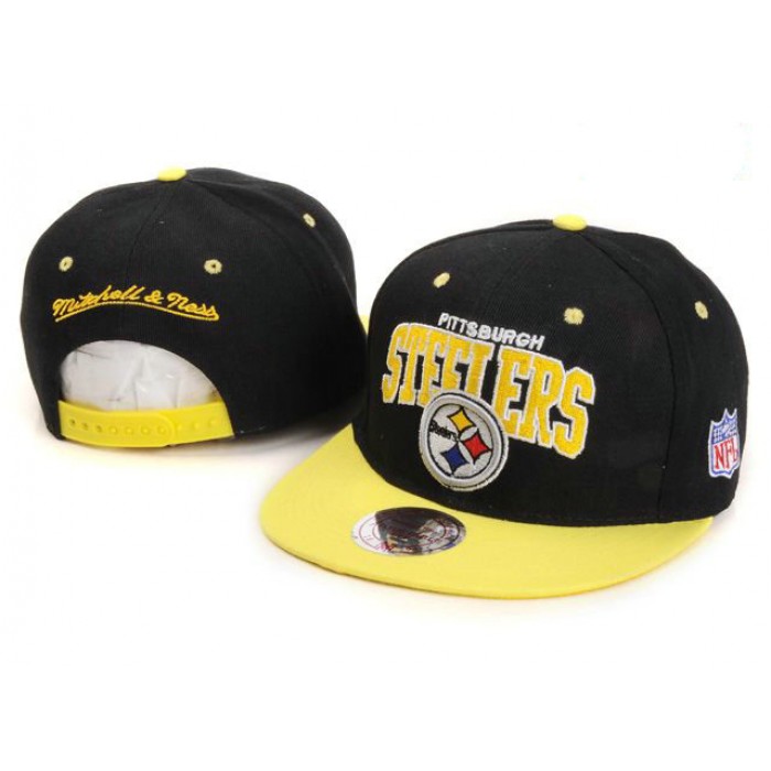 NFL Pittsburgh Steelers M&N Snapback Hat NU07