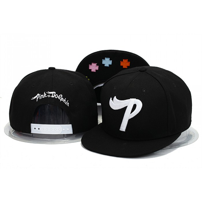 Pink Dolphin Snapback Hat #62