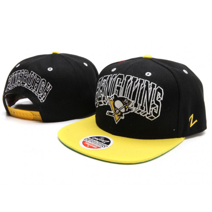 Zephyr Pittsburgh Penguins Snapback Hat NU01
