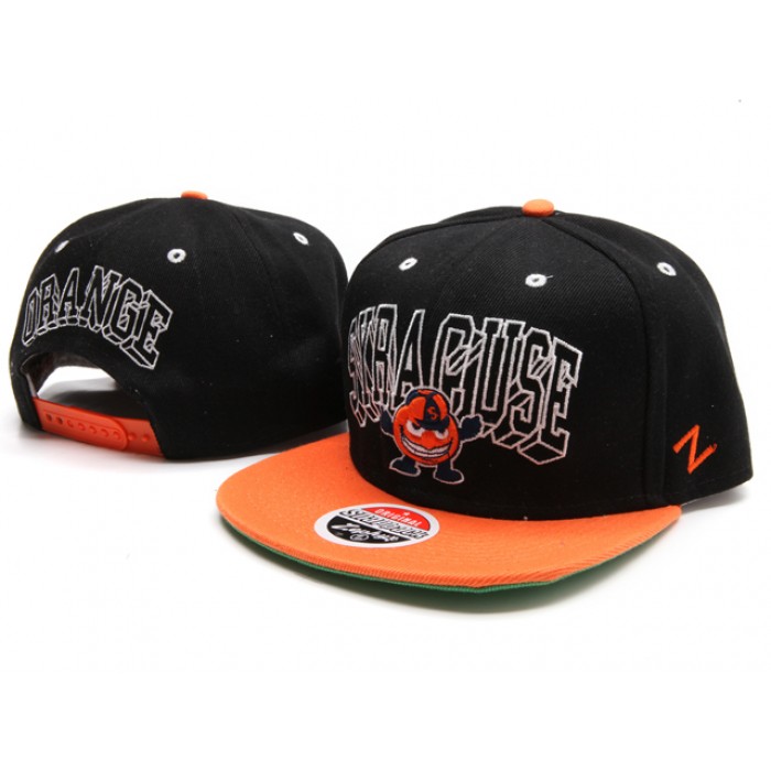 Zephyr Syracuse Orange Snapback Hat NU01